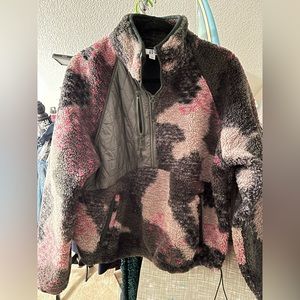 Joylab Fleece 1/4 zip camo